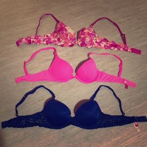 3 VS Push-Up Bras